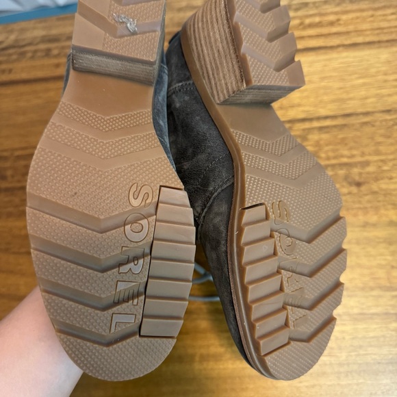 Sorel Women's Cate Waterproof Lace-Up Leather Booties Size 8 - Picture 7 of 7